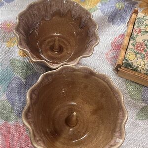 Apple Baking pottery dishes hand made